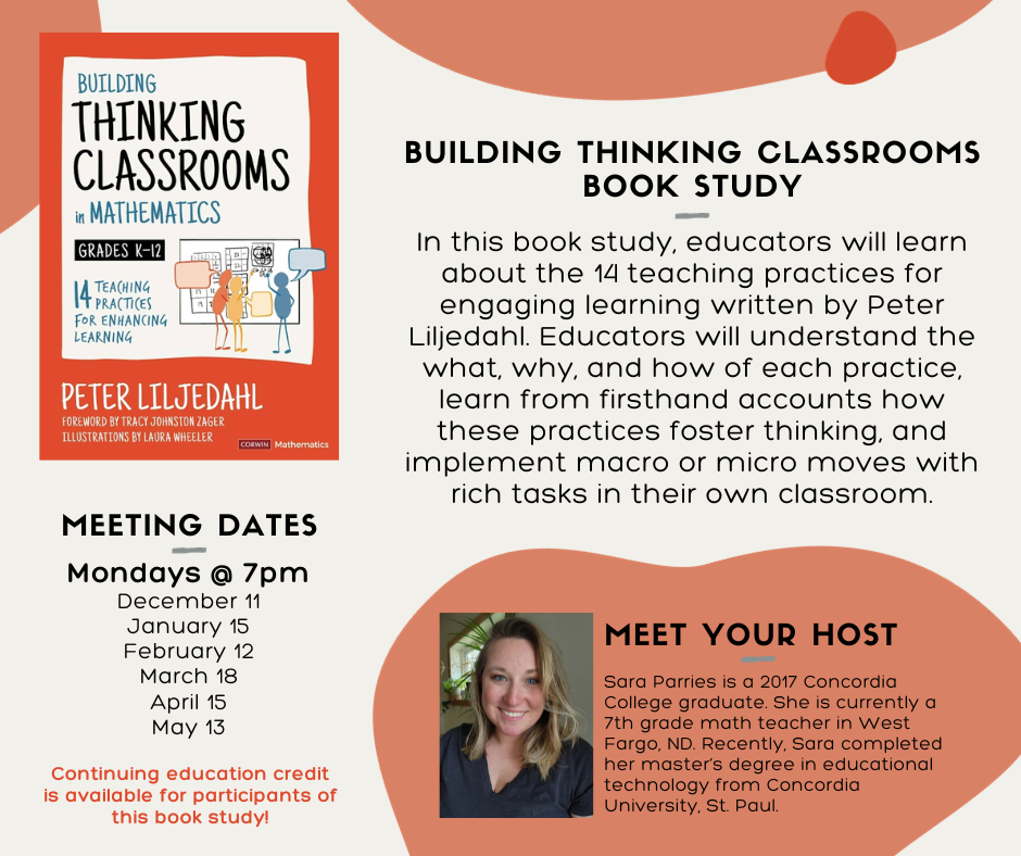 TEACHER TALK | Building Thinking Classrooms-Math Book Club