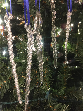 Glasswork: Torch Icicles in July