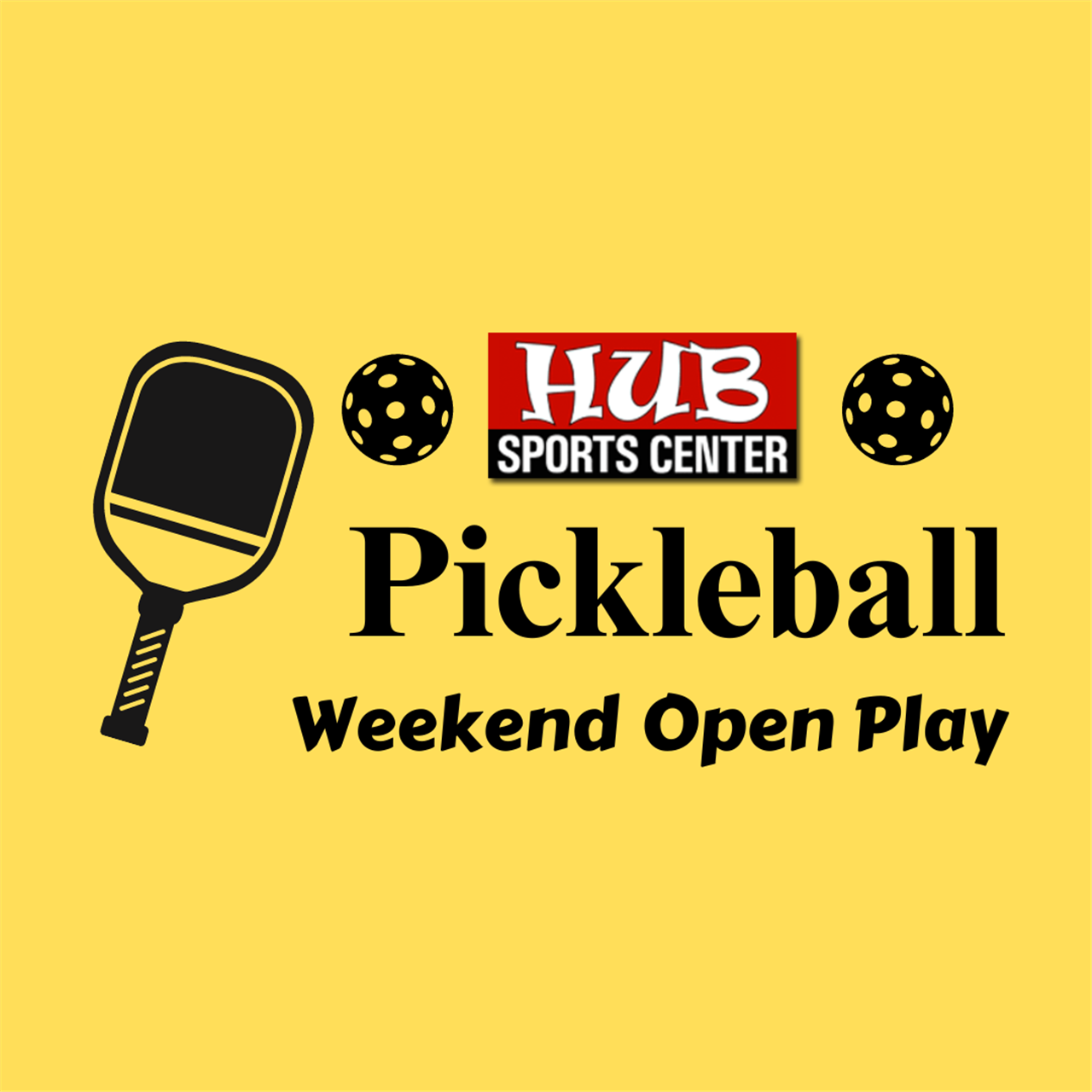Pickleball Weekend Open Play