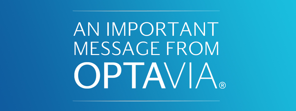 Important Message from OPTAVIA