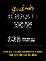 2024-2025 Lower School Yearbook PRESALE!!