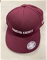 BASEBALL CAP -Maroon with CRIMSON KNIGHT