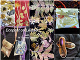 Eco Printing on Leather