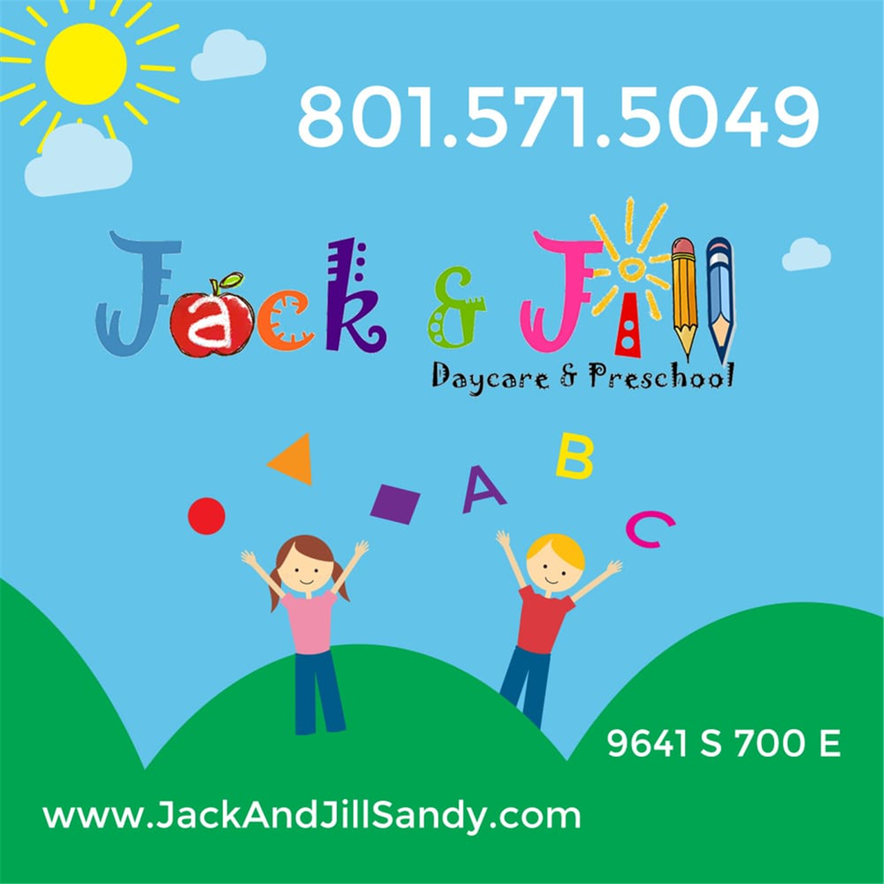 Jack & Jill Daycare and Preschool Spring 2023