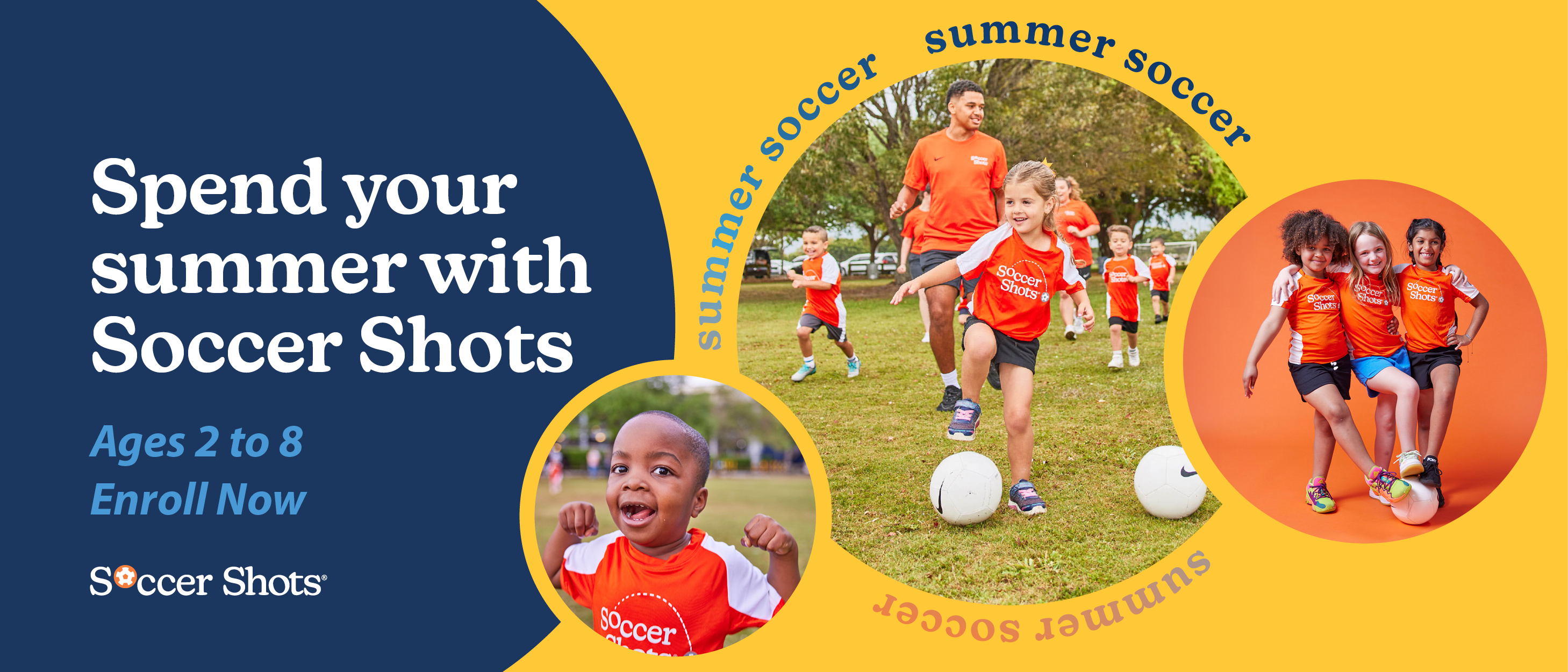 Soccer Shots Summer 2024 Kids soccer